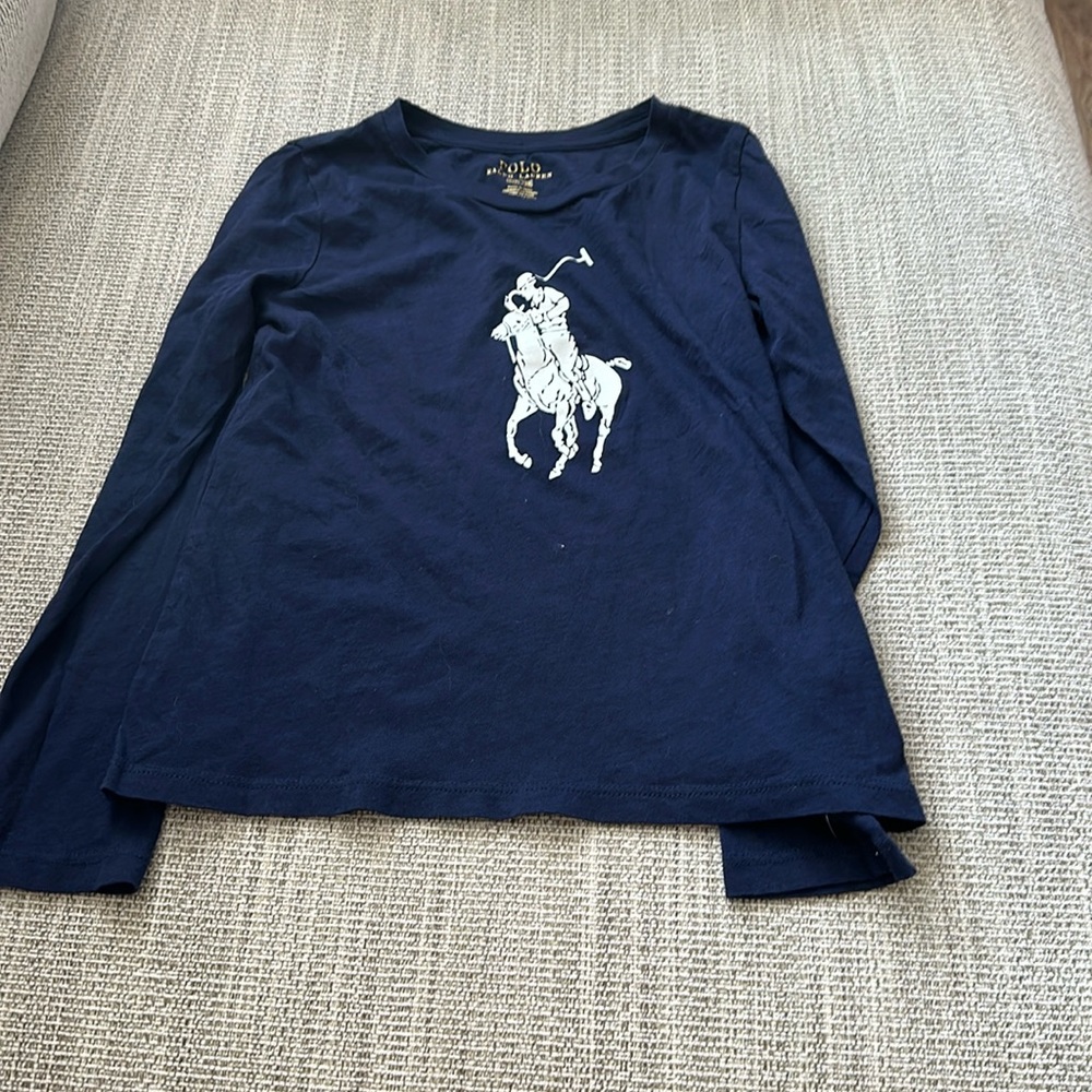 Long Sleeve Polo Size 7